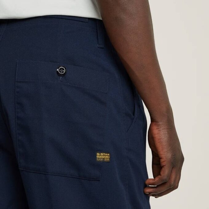 Geplooide Chino Relaxed Taps Toelopend Geplooide Chino Relaxed Taps Toelopend