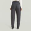 Geplooide taps toelopende chino