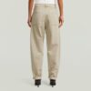 Geplooide taps toelopende chino