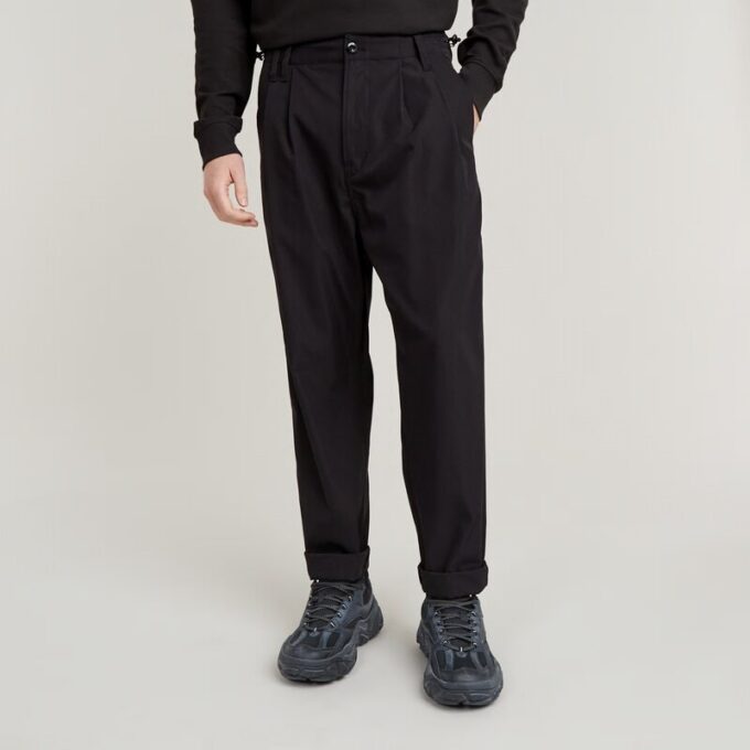 Geplooide Tech Chino Relaxed Geplooide Tech Chino Relaxed
