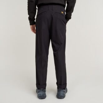 Geplooide Tech Chino Relaxed