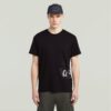 Gespoten grafisch T-shirt Gespoten grafisch T-shirt