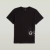 Gespoten grafisch T-shirt Gespoten grafisch T-shirt