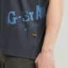 Gespoten grafisch T-shirt Gespoten grafisch T-shirt