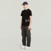 Gespoten grafisch T-shirt Gespoten grafisch T-shirt