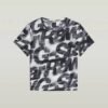 Gespoten letters bovenaan Gespoten letters bovenaan