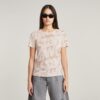 Gespoten letters T-shirt Gespoten letters T-shirt