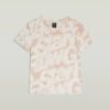 Gespoten letters T-shirt Gespoten letters T-shirt