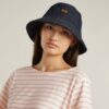 Gestreept knoop T-shirt