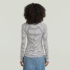 Gestreept slank T-shirt