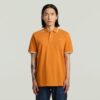 Gestreepte polo met borstlogo Gestreepte polo met borstlogo