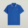 Gestreepte polo met borstlogo Gestreepte polo met borstlogo