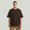 Gestructureerd borstlogo T-shirt Gestructureerd borstlogo T-shirt