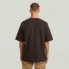 Gestructureerd borstlogo T-shirt Gestructureerd borstlogo T-shirt
