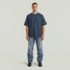 Gestructureerd borstlogo T-shirt Gestructureerd borstlogo T-shirt