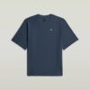 Gestructureerd borstlogo T-shirt Gestructureerd borstlogo T-shirt