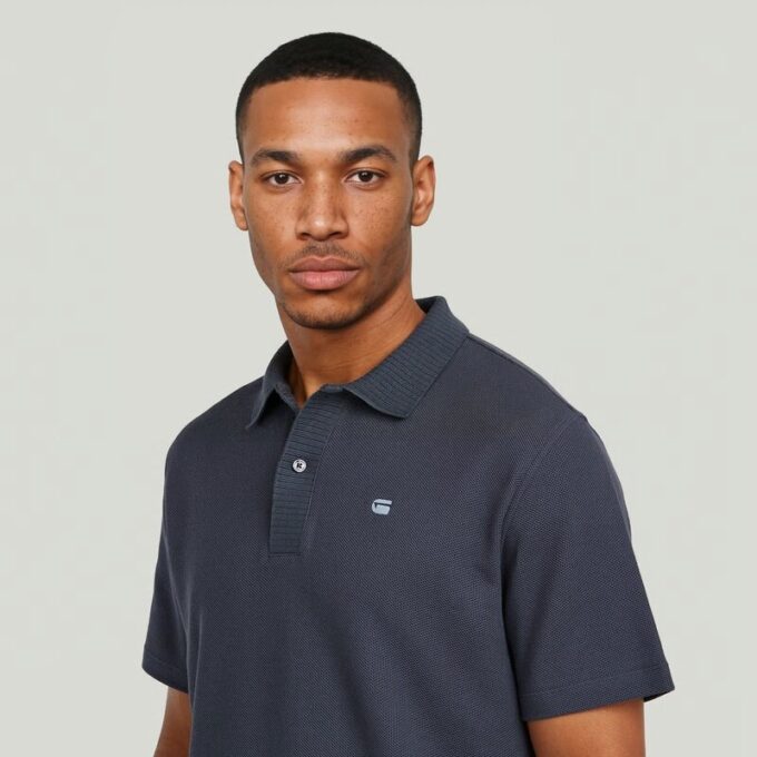 Gestructureerde Polo