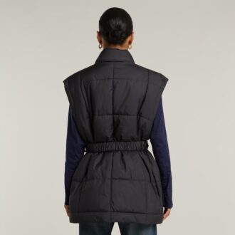 Gevoerd vest met riem