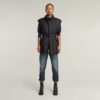 Gevoerd vest met riem Gevoerd vest met riem