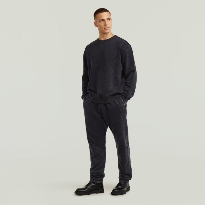 Gewassen 3D-joggingbroek Gewassen 3D-joggingbroek