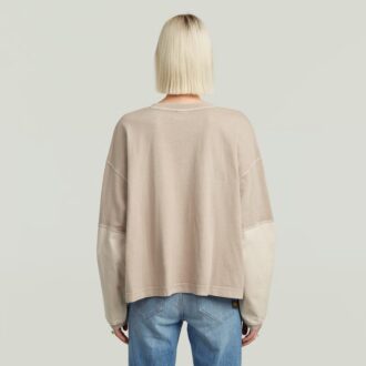 Gewassen 3D Mix Oversized T-shirt