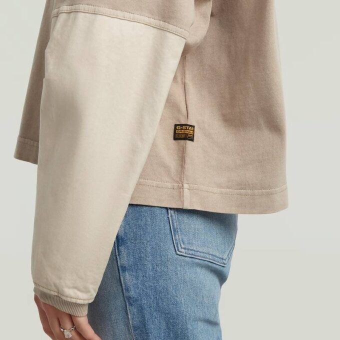 Gewassen 3D Mix Oversized T-shirt