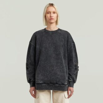 Gewassen 3D Mix Oversized Trui