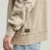 Gewassen 3D Mix Oversized Trui Gewassen 3D Mix Oversized Trui