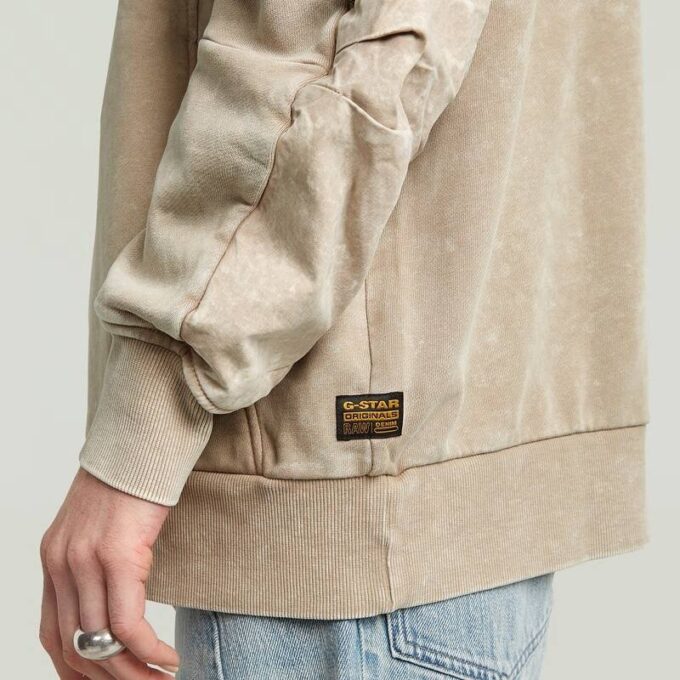 Gewassen 3D Mix Oversized Trui Gewassen 3D Mix Oversized Trui