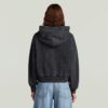 Gewassen A-lijn Script Hoodie Trui