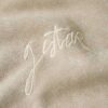 Gewassen A-lijn Script Hoodie Trui