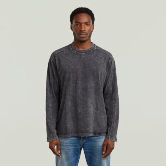 Gewassen Boxy T-shirt