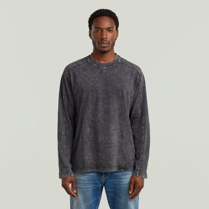 Gewassen Boxy T-shirt Gewassen Boxy T-shirt