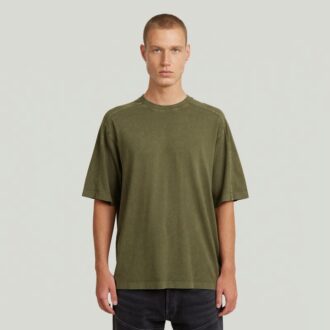 Gewassen Boxy T-shirt