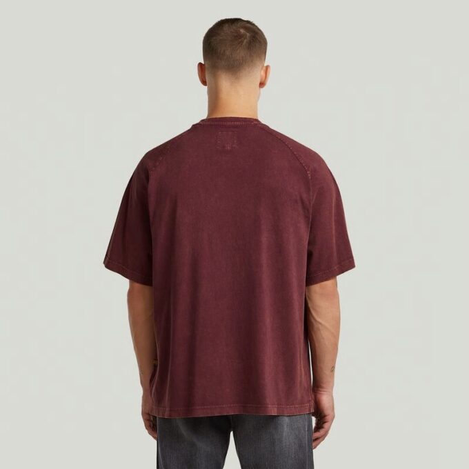 Gewassen Boxy T-shirt