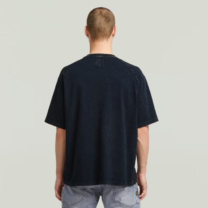Gewassen Boxy T-shirt