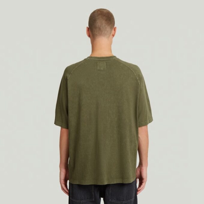 Gewassen Boxy T-shirt
