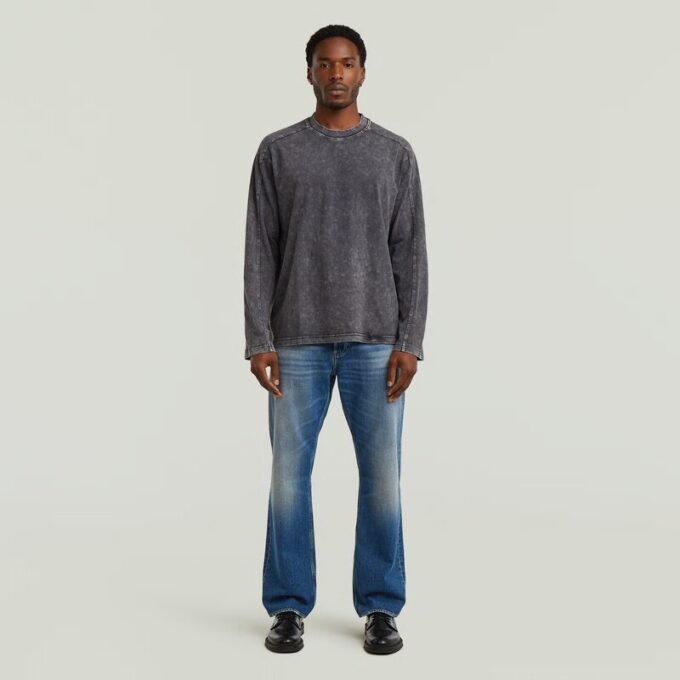 Gewassen Boxy T-shirt Gewassen Boxy T-shirt