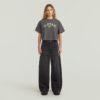 Gewassen Boxy T-shirt