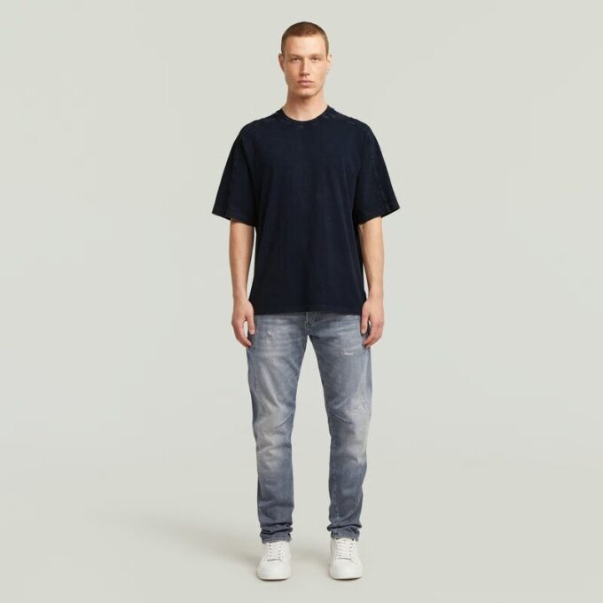 Gewassen Boxy T-shirt