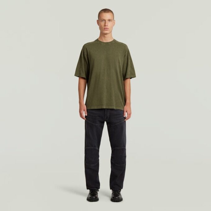 Gewassen Boxy T-shirt