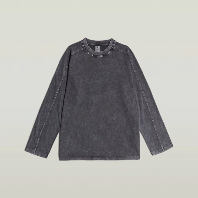 Gewassen Boxy T-shirt Gewassen Boxy T-shirt