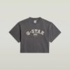 Gewassen Boxy T-shirt