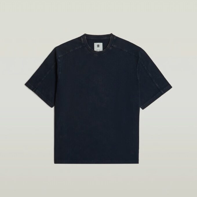 Gewassen Boxy T-shirt