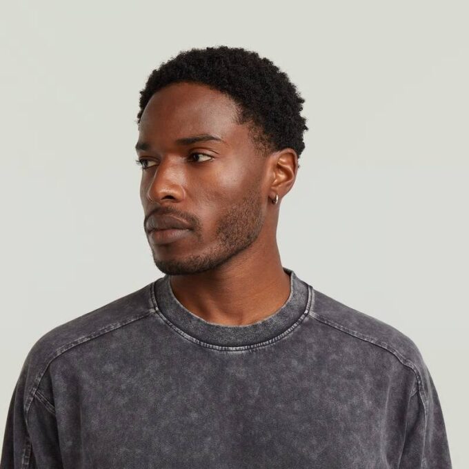 Gewassen Boxy T-shirt Gewassen Boxy T-shirt