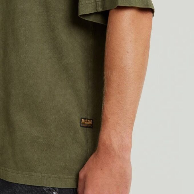 Gewassen Boxy T-shirt