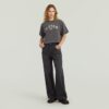 Gewassen Boxy T-shirt