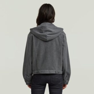 Gewassen hoodie-truijas