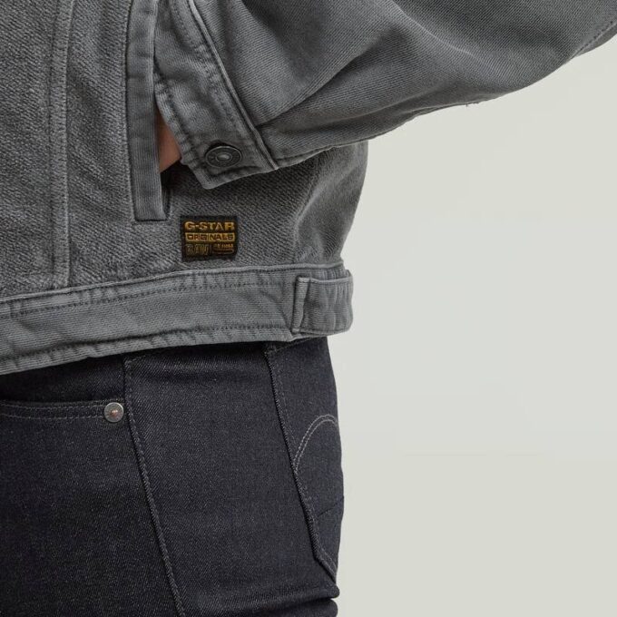 Gewassen hoodie-truijas