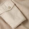 Gewassen mix boxy cropped T-shirt